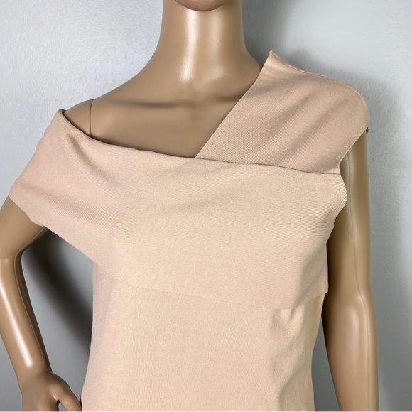 NEW REISS PINK ONE-SHOULDER KNIT TOP - Picture 4 of 9